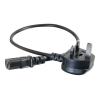 Kabel / 1 m Universal Power cord BS 1363