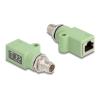 M12 Adapter X-kodiert 8 Pin Buchse zu RJ45, Anschluss