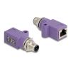 M12 Adapter D-kodiert 4 Pin Buchse zu RJ45, Anschluss