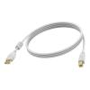Vision Techconnect - USB-Kabel - USB Typ B (M) zu USB (M) - USB 2.0 - 2 m - weiß