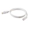 Kabel / 5 m White CAT6 PVC Snagless UTP Patch