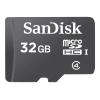 SanDisk - Flash-Speicherkarte - 32 GB - Class 4 - microSDHC - Schwarz