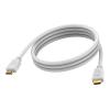 VISION Techconnect - Ultra High Speed - HDMI-Kabel mit Ethernet - HDMI männlich zu HDMI männlich - 2 m - Doppelisolierung - weiß - 8K30Hz Unterstützung