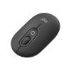 Logitech POP - Maus - anpassbarer Emoji - optisch - 4 Tasten - kabellos - Bluetooth 5.1 LE - Graphite
