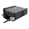 Compulocks Apple TV Security Mount (4K 3rd Gen) (2022) - Befestigungskit (Sicherheitsklammer, Verriegelungskopf) - belüftet - für Medienbox - verriegelbar - hochwertiges Aluminium - Schwarz - für Apple TV 4K (3rd generation)