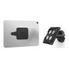 Compulocks Universal Tablet Magnetix Tilting Wall Mount - Befestigungskit (Magnetische Wandhalterung) - Querformat / Porträt - für Tablett - universal - verriegelbar - Schwarz - Bildschirmgröße: bis zu 33 cm (bis zu 13 Zoll)