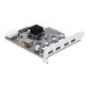 Delock - USB-Adapter - PCIe x4 - USB x 4