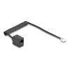 RJ45 Slim Netzwerkkabel Cat.6A U / FTP winkelbar, 1 m, Netzwerk, Funk Netzwerk