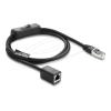 RJ45 Kabel Buchse zu mit Schalter Cat.6, 0, 3 m, Netzwerk, Funk Netzwerk