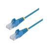 Cable - Blue Slim CAT6 Patch Cord 2.5m