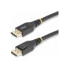 StarTech 50ft (15m) VESA-Certified Active DisplayPort 1.4 Cable, DP8K w / HBR3 / HDR10 / MST / DSC 1.2 / HDCP 2.2, 8K 60Hz, 4K 120Hz Video - Active DP 1.4 Cable M / M (DP14A-15M-DP-CABLE) - DisplayPort-Kabel - DisplayPort (M) zu DisplayPort (M) - DisplayP