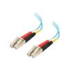C2G LC-LC 10Gb 50 / 125 OM3 Duplex Multimode PVC Fiber Optic Cable (LSZH) - Netzwerkkabel - LC Multi-Mode (M) zu LC Multi-Mode (M) - 1 m - 1 m - Glasfaser - Duplex - 50 / 125 Mikrometer - OM3 - halogenfrei - Aquamarin
