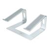 StarTech.com Schreibtisch Laptophalter, Laptophalterung / Laptop ablage / erhöhung bis 5kg Tragkraft, Notebook Ablage / Laptop Riser für Macbook Air / Pro, Dell XPS, Lenovo, Aluminium (LAPTOP-STAND-SILVER) - Notebook-Ständer - 13" - 17" - Silber