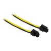 Delock - Stromkabel - 4-polig Micro-Fit (M) zu 4-polig Micro-Fit (M) - 50 cm