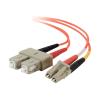 Kabel / 10 m LSZH LC / SC DLX 62.5 / 125 mM FBR