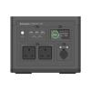 Schneider OffGrid 730 - Tragbares kraftwerk - LCD, 2 BS1363-Steckdosen, Sinuswelle, 3 USB-A, 2 USB-C, kabelloses Ladegerät - AC 190 - 265 / DC 12 -30 V - 700 Watt - Lithium-Ionen - 738 Wh - Ausgangsanschlüsse: 2 - Großbritannien - Schwarz, grün