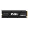 Kingston FURY Renegade - SSD - 4 TB - intern - M.2 2280 - PCIe 4.0 x4 (NVMe) - integrierter Kühlkörper