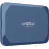 Crucial X10 - SSD - verschlüsselt - 1 TB - extern (tragbar) - USB 3.2 Gen 2x2 (USB-C Steckverbinder) - 256-Bit-AES - Matte Blue