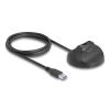 Delock - USB-Verlängerungskabel - USB (M) zu USB (W) Ständer - USB 3.0 - 1.5 A - 1.2 m - Schwarz