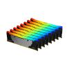 Kingston FURY Renegade RGB - DDR4 - Kit - 256 GB: 8 x 32 GB - DIMM 288-PIN - 3200 MHz / PC4-25600 - CL16 - 1.35 V - ungepuffert - non-ECC - Schwarz