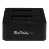 StarTech.com Dual-Bay USB 3.0 / eSATA Dockingstation für SATA Festplatten - Speicher-Controller - 2.5", 3.5" (6.4 cm, 8.9 cm) - SATA 6Gb / s - eSATA 6Gb / s, USB 3.0 - Schwarz - für P / N: SVA12M5NA