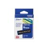 Brother TZe-325 - Standard-Klebstoff - Weiß auf Schwarz - Rolle (0,9 cm x 8 m) 1 Kassette(n) laminiertes Band - für Brother PT-D210, D600, H110, P-Touch PT-1005, D200, D450, D800, E550, H110, P300, P900