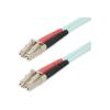 StarTech.com 20m OM4 LWL Patchkabel LC auf LC, Multimode Glasfaserkabel - Patch-Kabel - LC / UPC Multi-Modus (M) zu LC / UPC Multi-Modus (M) - 20 m - 20 m - Glasfaser - Duplex - 50 / 125 Mikrometer - OM4 - halogenfrei, bis zu 100 Gbps Datenübertragungsrat