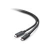 C2G 6ft (1.8m) USB-C Male to USB-C Male Cable (20V 5A) - USB 3.2 Gen 1 (5Gbps) - USB-Kabel - USB-C (M) zu USB-C (M) - USB 3.2 Gen 1 - 20 V - 5 A - 1.8 m - Schwarz