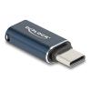 Delock - USB-Adapter - USB-C (M) zu Lightning (W) - USB 2.0 - 5 / 9 / 12 / 15 / 20 V - 3 A - Power Delivery 3.0 Unterstützung - Anthrazit