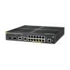 HPE Aruba 2930F 12G PoE+ 2G / 2SFP+ - Switch - L3 - managed - 12 x 10 / 100 / 1000 (PoE+) + 2 x 1 Gigabit / 10 Gigabit SFP+ (Uplink) + 2 x 10 / 100 / 1000 - an Rack montierbar - PoE+ (139 W)