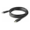 StarTech USB-C auf USB-C Kabel mit 5A Power Delivery - St / St - 1m - USB 2.0 - USB-IF zertifiziert - USB Typ C Kabel - USB-Kabel - USB-C (M) zu USB-C (M) - Thunderbolt 3 / USB 2.0 - 5 A - 1 m - Schwarz