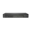 SonicWall Switch SWS12-10FPOE - Switch - managed - 10 x 10 / 100 / 1000 (PoE+) + 2 x Gigabit SFP - Desktop - PoE+ (130 W) - mit 1 Jahr 24x7 Support