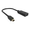 VISION - Videoadapter - Mini DisplayPort männlich zu HDMI weiblich - Schwarz - 4K Unterstützung