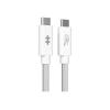 Hyper HyperDrive Next - USB-Kabel - USB-C (M) zu USB-C (M) - USB4 - 1.2 m - weiß