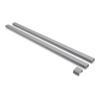 Delock - Kabelkanal - selbstklebend, mit Schiebedeckel, 40 x 19 mm, einschließlich Anschlusslänge - 1 m - Grau (Packung mit 2)