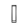 Eaton Tripp Lite Series 50U 4-Post Open Frame Rack Cabinet Heavy Duty 3000lb Capacity - Schrank offener Rahmen - Pulverbeschichtung mit schwarzer Texturierung - 50U - 48.3 cm (19")