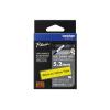 Brother HSe-611E - Schwarz auf Gelb - Rolle (0,52 cm x 1,5 m) 1 Kassette(n) hängende Box - Schrumpfschlauchtape - für P-Touch PT-D800W, PT-E550WVP