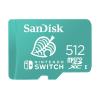 SanDisk Nintendo Switch - Flash-Speicherkarte - 512 GB - UHS-I U3 / Class10 - microSDXC UHS-I