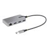StarTech.com 3 Port USB Hub mit Ethernet - 3x USB-A 5Gbit / s - Gigabit LAN - Hub - 3 x USB 3.2 Gen 1 + 1 x micro-USB + 1 x 10 / 100 / 1000 - Desktop