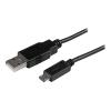 StarTech.com 15cm Micro USB-Kabel - USB A auf Micro B Anschlusskabel - USB-Kabel - Micro-USB Typ B (M) zu USB (M) - USB 2.0 - 15 cm - Schwarz - für P / N: CMDPHD2HD, DPMDPHD2HD, ST4CU424, ST4CU424EU, ST4CU424UK, ST8CU824, USBAUBSCHM