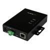 Startech 2 Port Seriell auf IP Geräte Server - RS232 - Metall und Montierbar - Serieller Geräte Server - Geräteserver - 2 Anschlüsse - 100Mb LAN, RS-232 - AC 120 / 230 V / DC 9 - 36 V - Unterputz