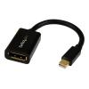 StarTech.com 6in Mini DisplayPort to DisplayPort Video Cable Adapter (MDP2DPMF6IN) - DisplayPort-Kabel - Mini DisplayPort (M) zu DisplayPort (W) - 15.2 cm - Schwarz - für P / N: CDP2DP141MB, CDP2DP146B, CDP2DPMM1MB, CDP2DPMM6B, DISPLPORT15L, DISPLPORT3