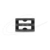 Delock - Kabelbinder-Abstandshalter - 90° drehbar - Schwarz (Packung mit 100)