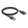 Delock - USB-Kabel - 20-poliger USB Typ E (M) Taste A zu USB Typ A (M) - 80 cm - bis zu 10 Gbps Datentransferrate