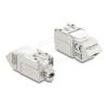 Keystone Modul RJ45 Buchse zu LSA Cat.6A 45°, PC-Zubehör, Funk Netzwerk