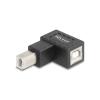 Delock USB 2.0 Adapter USB Typ-B Stecker zu USB Typ-B Buchse 90 grad gewinkelt oben