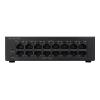 Cisco Small Business SF110D-16HP - Switch - unmanaged - 8 x 10 / 100 + 8 x 10 / 100 (PoE) - Desktop, wandmontierbar - PoE (64 W) - wiederaufbereitet