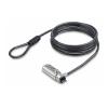StarTech.com Nano Slot Compatible 6.6ft (2m) Cable Lock, Laptop Security - Sicherheitskabelschloss - schwarz & silber - 2 m