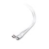 C2G 6ft (1.8m) USB-C Male to Lightning Male Sync and Charging Cable - White - Lightning-Kabel - 24 pin USB-C männlich zu Lightning männlich - 1.83 m - weiß - USB-Stromversorgung (20 W), bis zu 480 Mbps