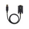 StarTech.com 1m USB auf Seriell Adapter, COM-Retention, FTDI, USB auf DB9 - Kabel USB / seriell - USB (M) zu DB-9 (M) - 1 m - Schwarz